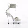 Pleaser - DELIGHT627RS Sandale à bride à la cheville - Transparent Product image